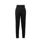 Black Virgin Wool Dress Pants