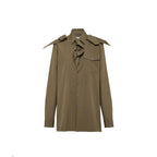 Bicolor Cotton Shirt