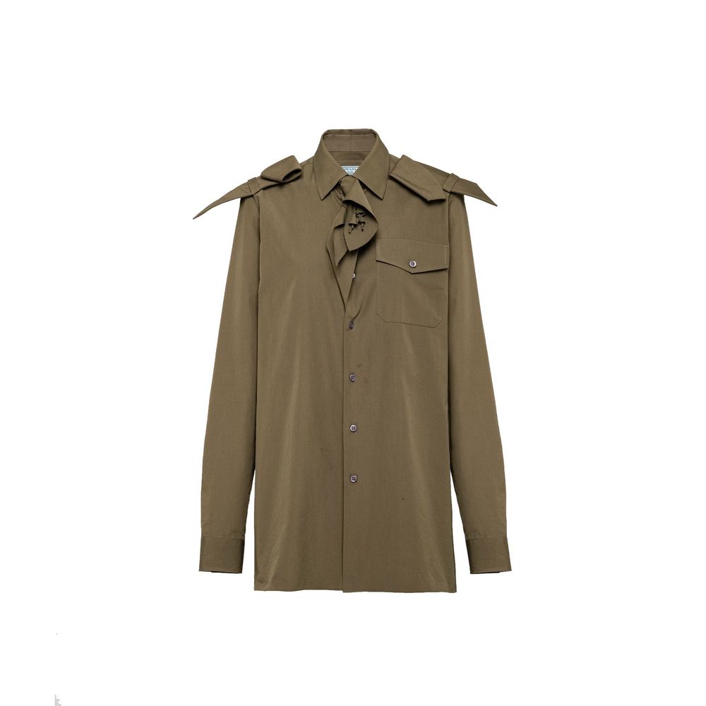Bicolor Cotton Shirt