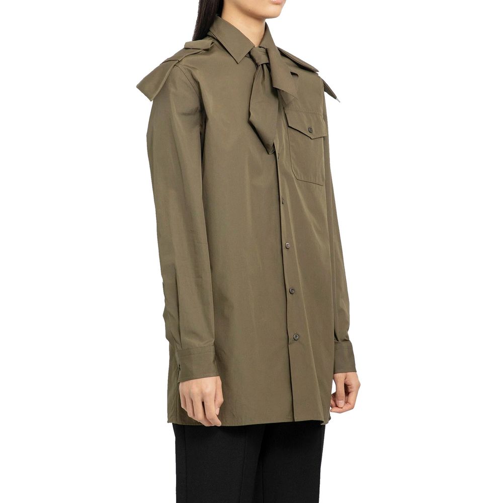 Bicolor Cotton Shirt