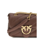 Brown Calf Leather Bos Taurus Shoulder Bag