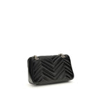 Black Calf Leather Bos Taurus Handbag