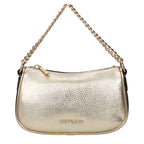 Gold Leather Handbag