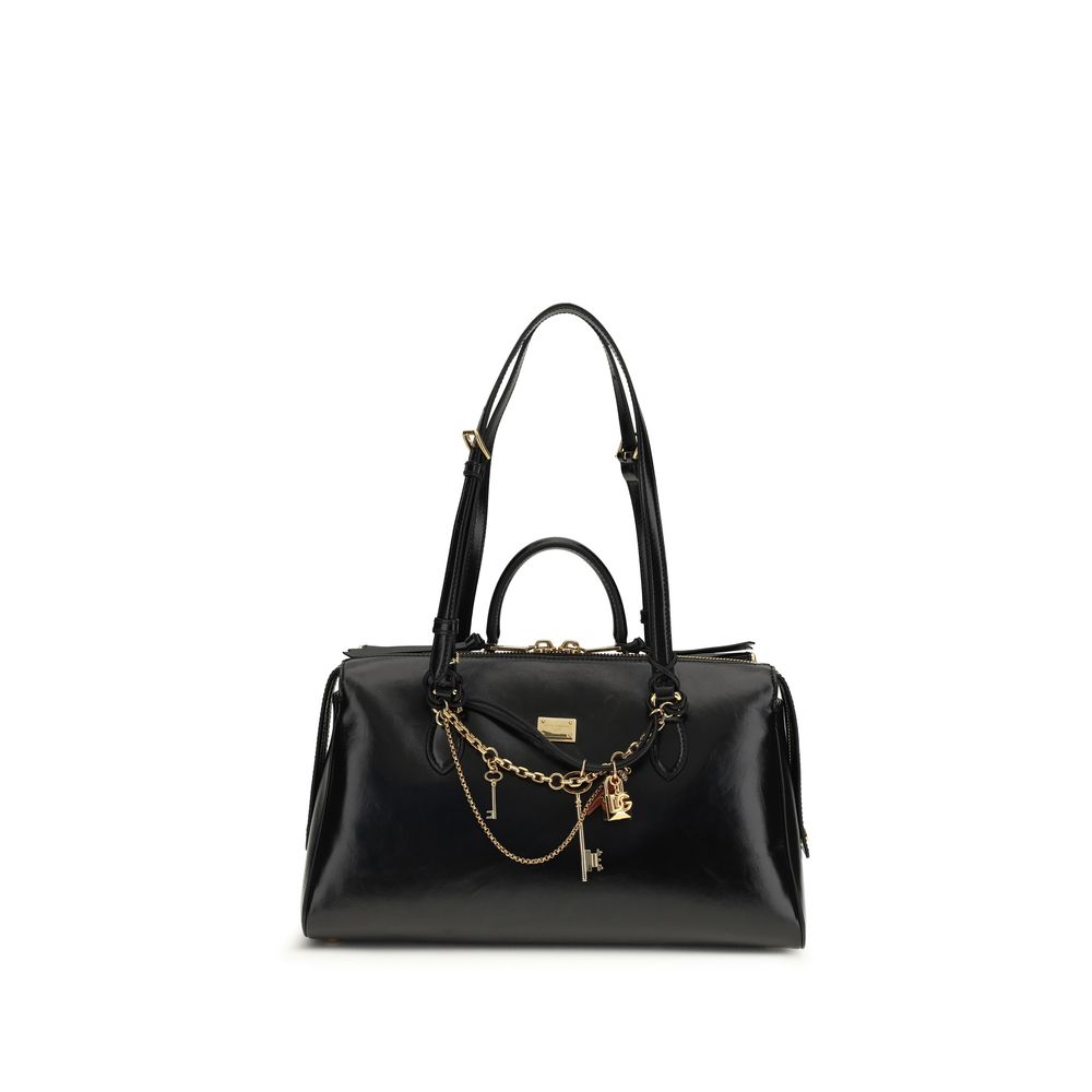 Black Calf Leather Bos Taurus Shoulder Bag