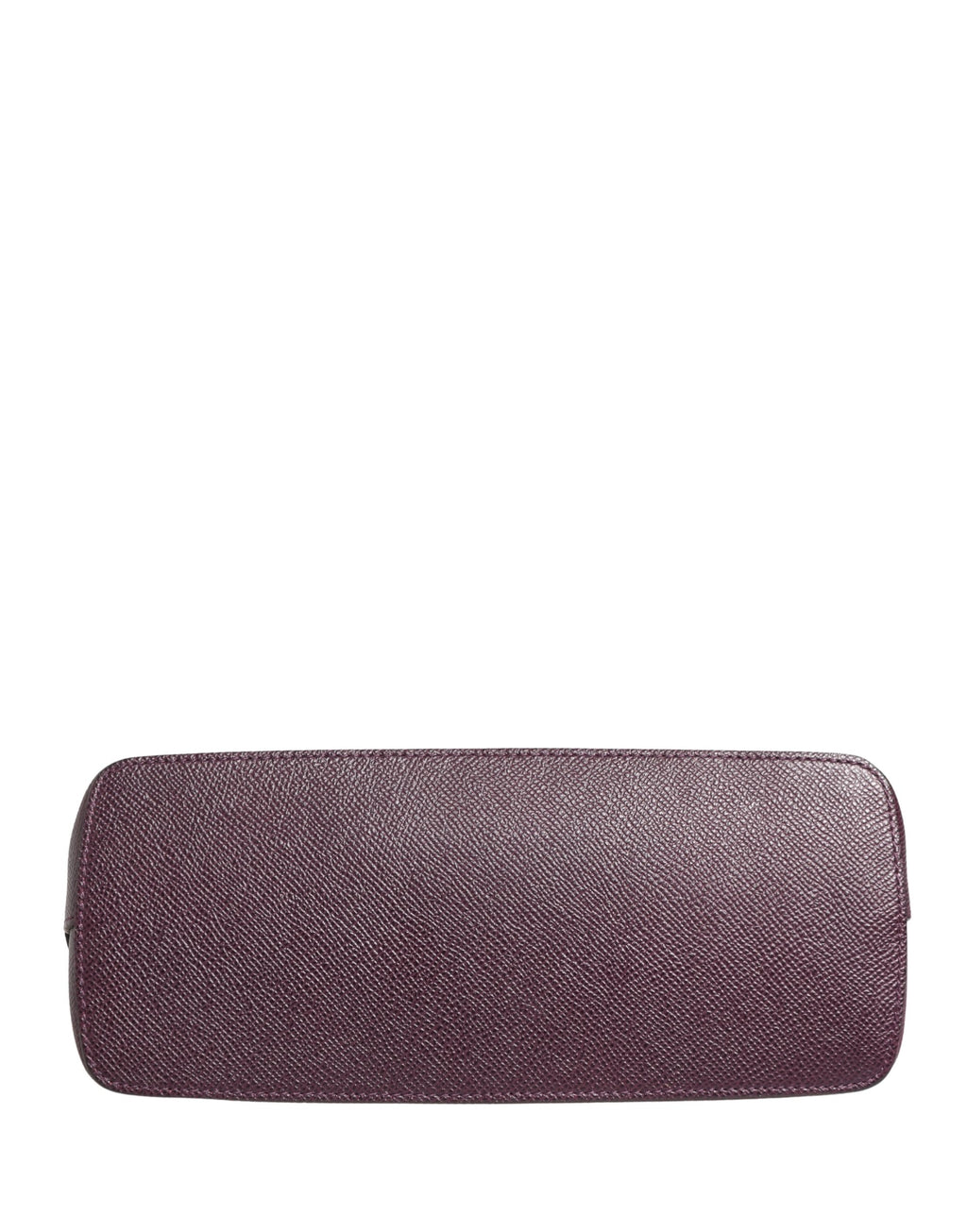 Dark Purple Leather DG Logo Zip Around Hand Purse Wallet