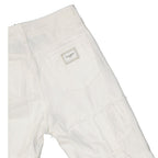 White Cotton Relaxed Fit Jeans
