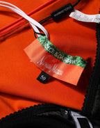 Orange Cotton Superbowl Football Inspired Mini Dress