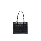 Black Leather Shoulder Bag
