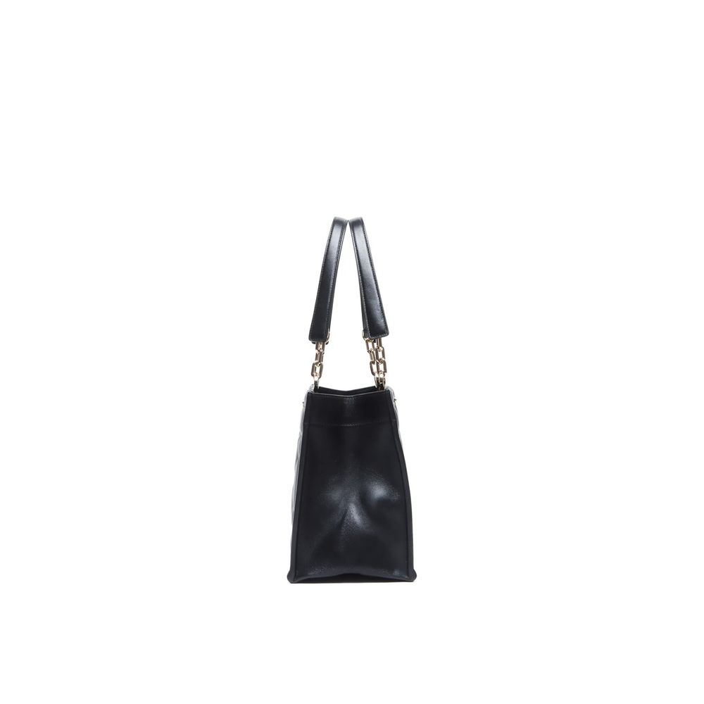 Black Leather Shoulder Bag
