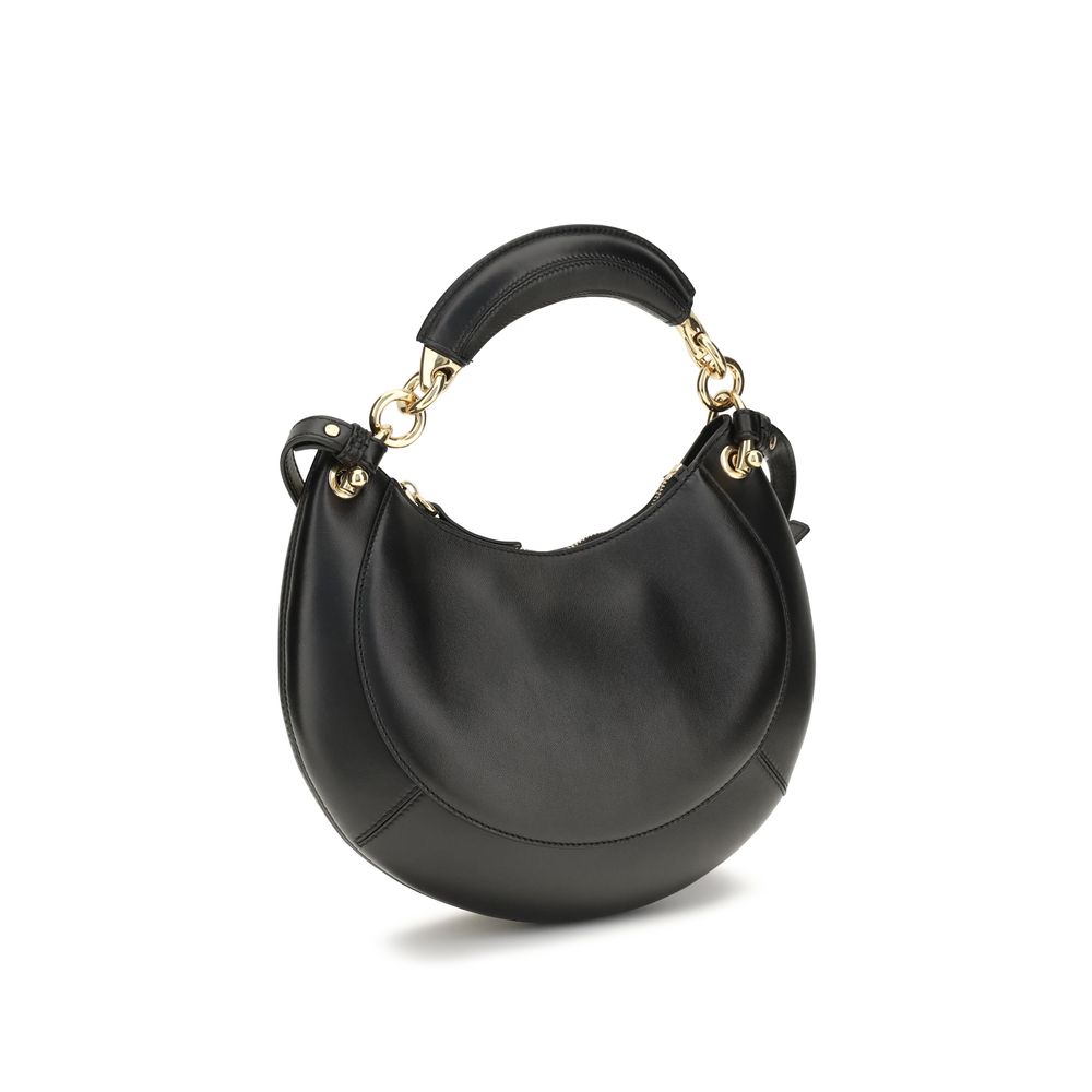 Black Calf Leather Bos Taurus Shoulder Bag