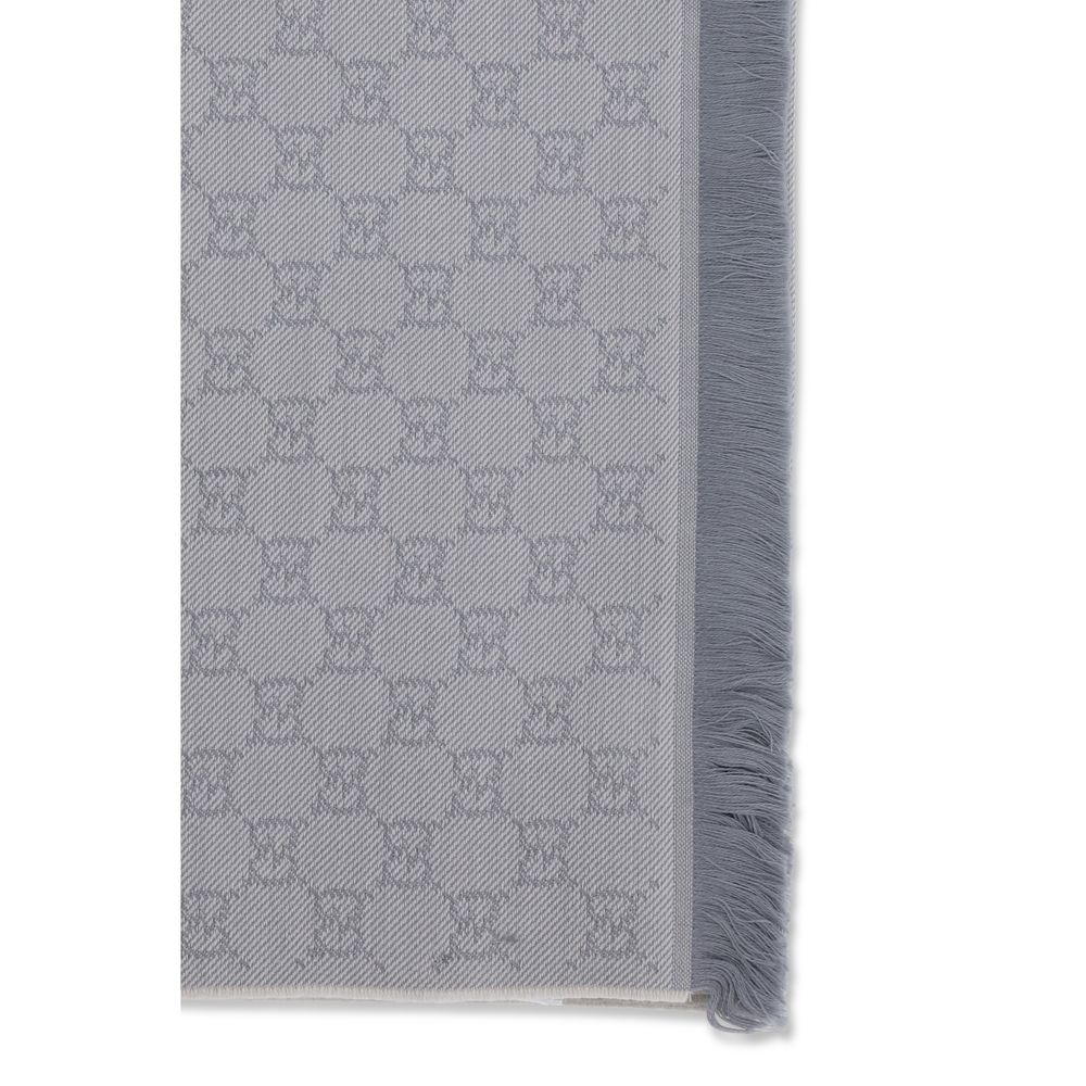 Gray Wool Oves Aries Scarf