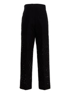 Black Cotton Pants