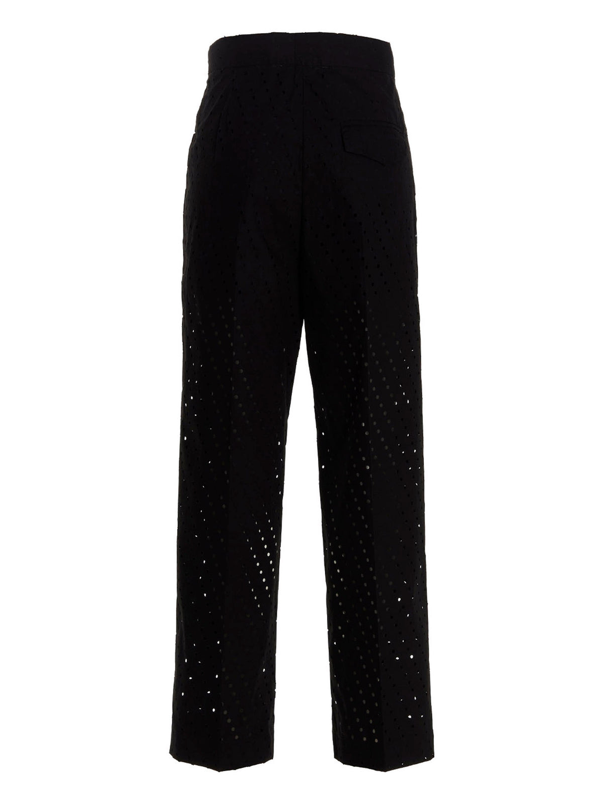 Black Cotton Pants