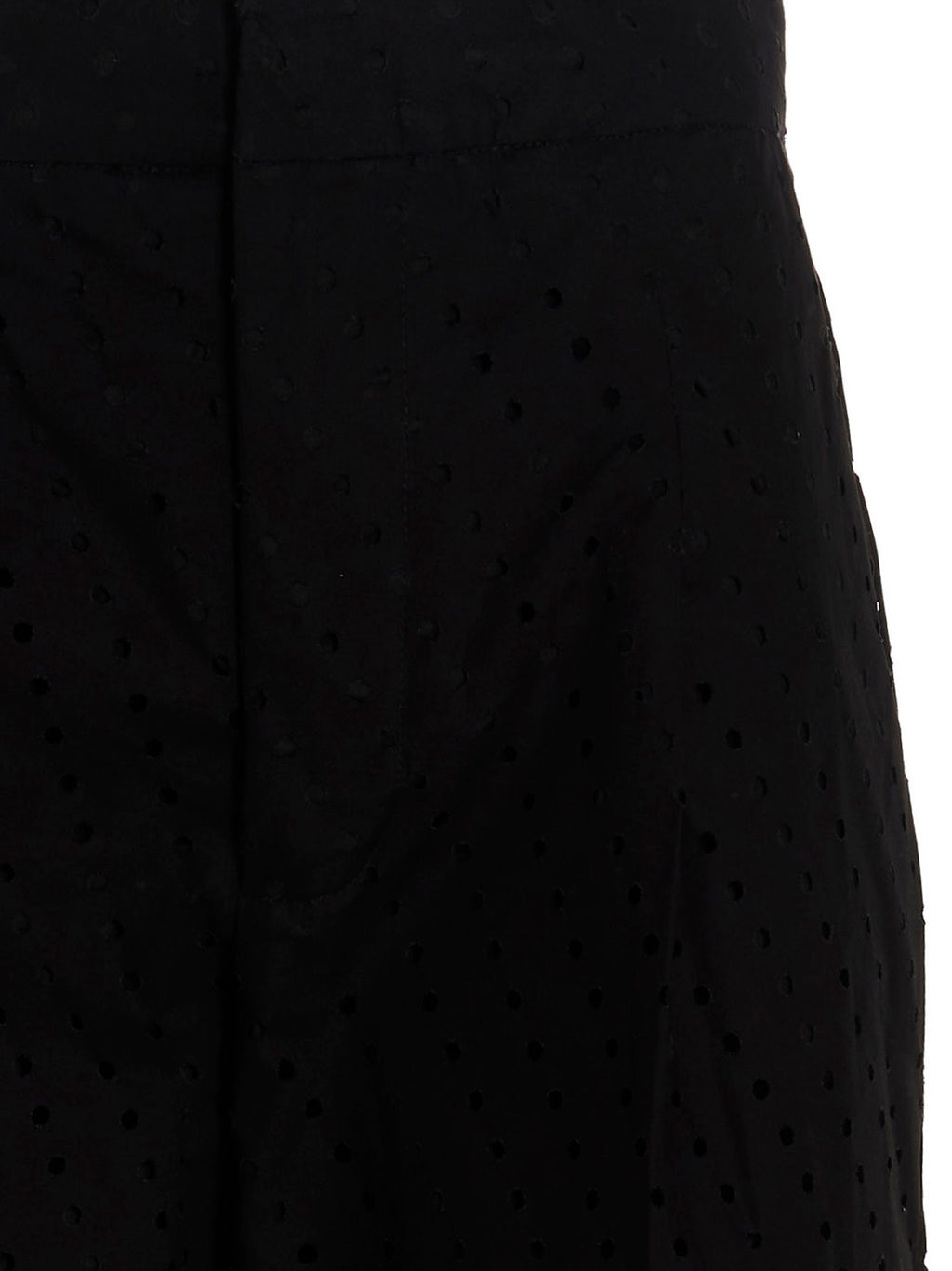 Black Cotton Pants