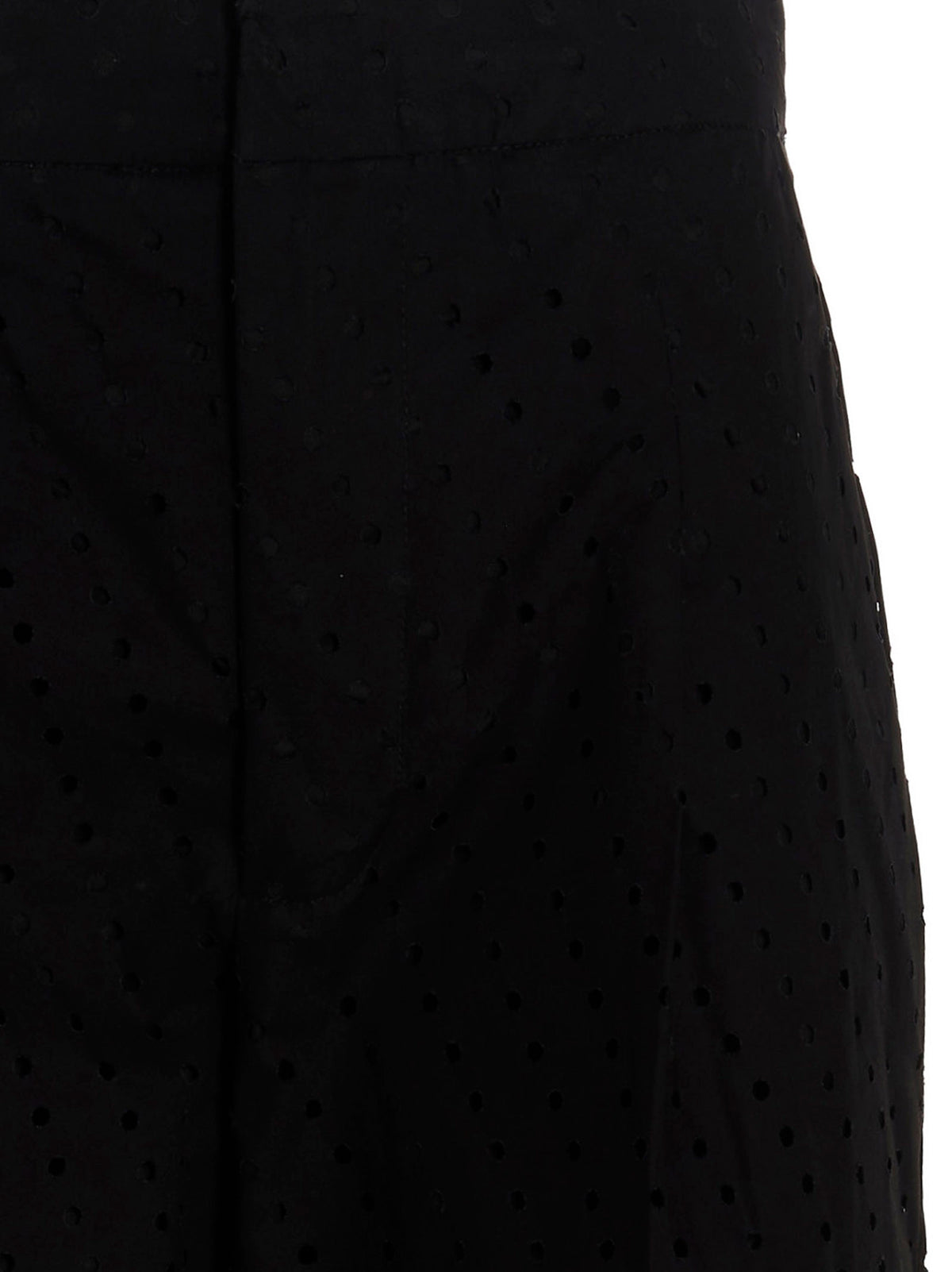 Black Cotton Pants