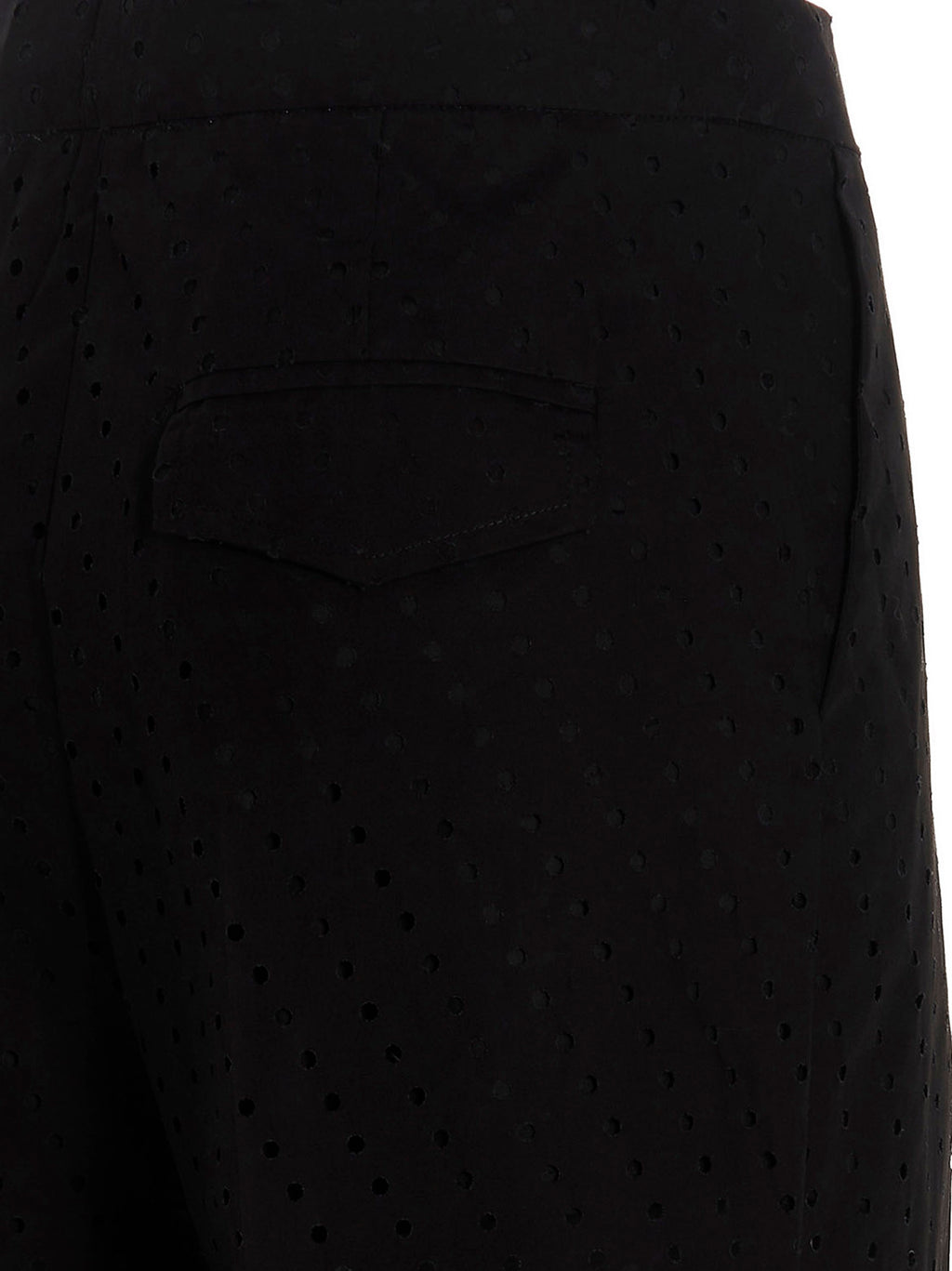 Black Cotton Pants