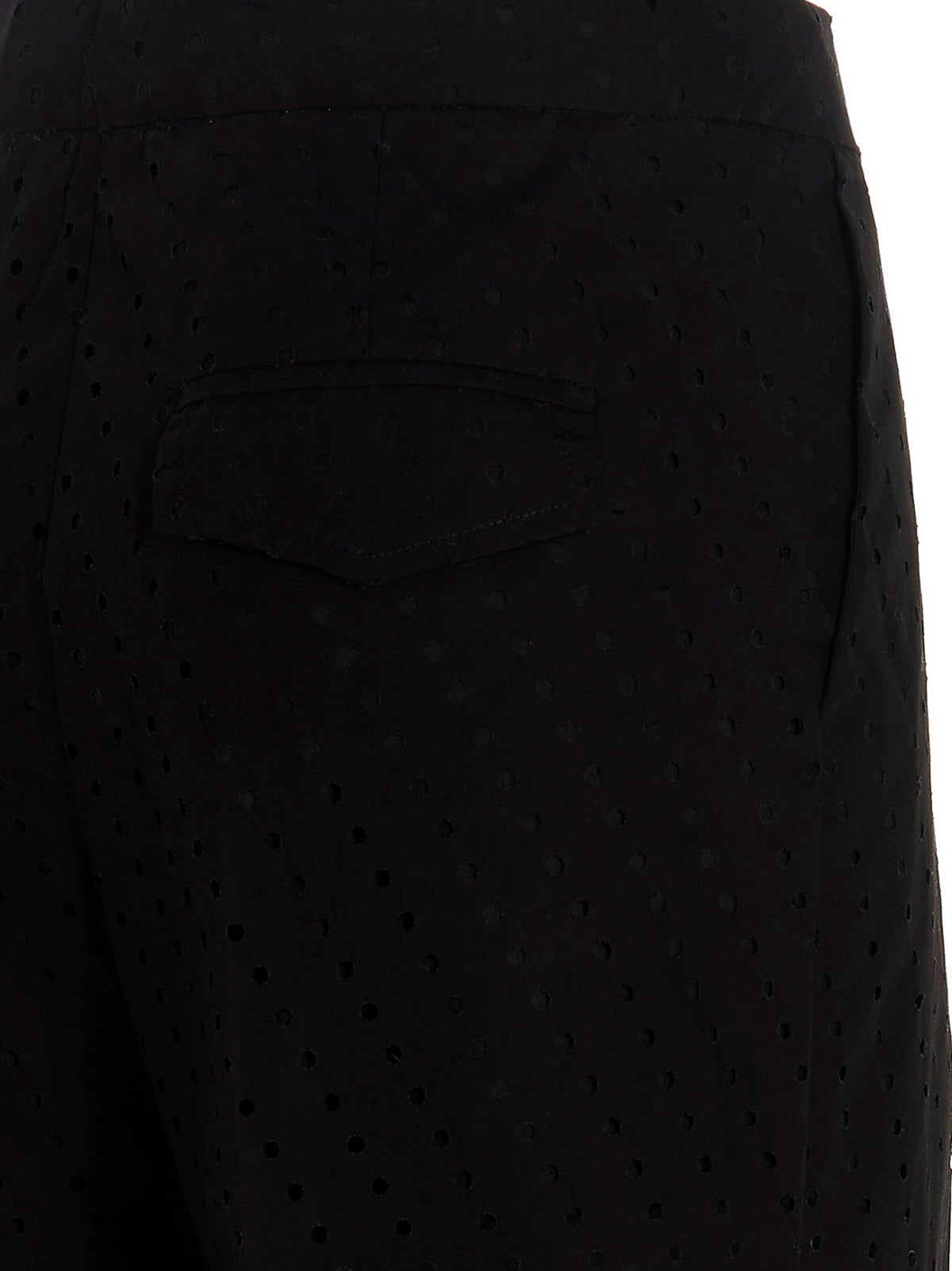Black Cotton Pants