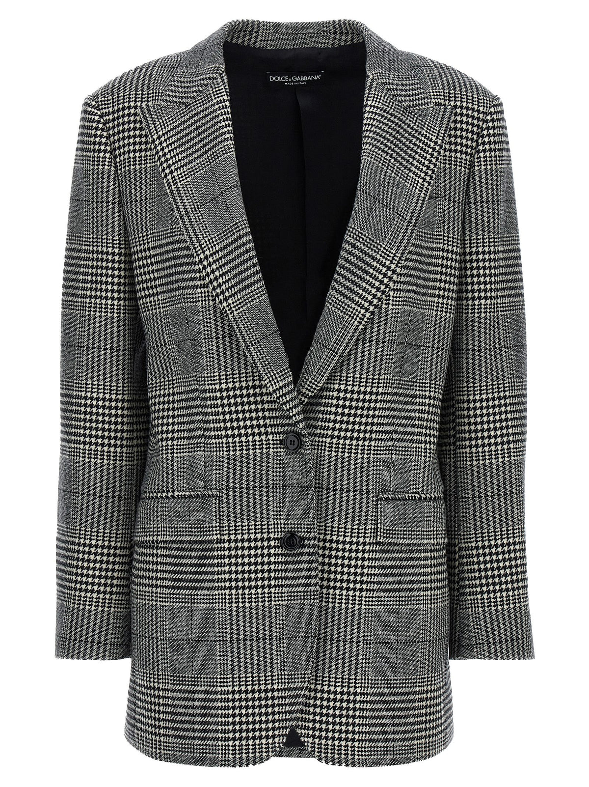 Bicolor Wool Blazer