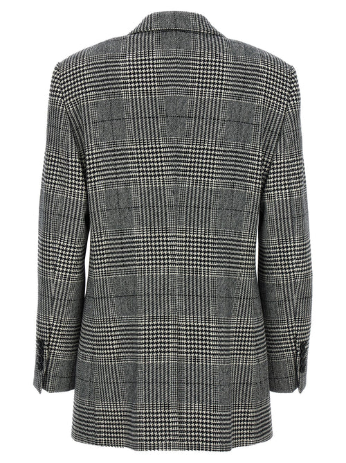 Bicolor Wool Blazer