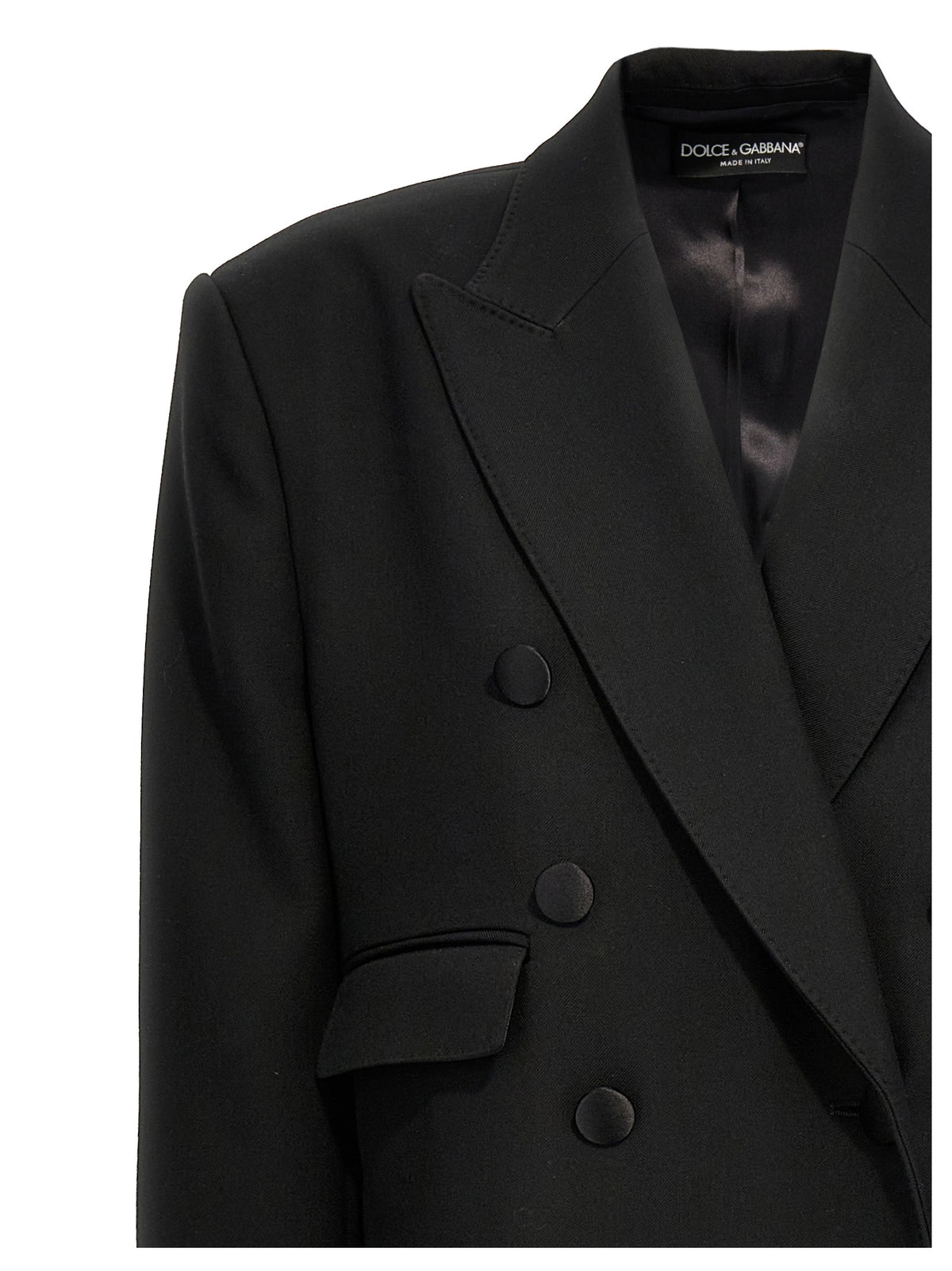 Black Virgin Wool Coat