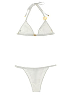 White Polyamide Bikini