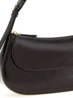 Purple Calfskin Shoulder Bag