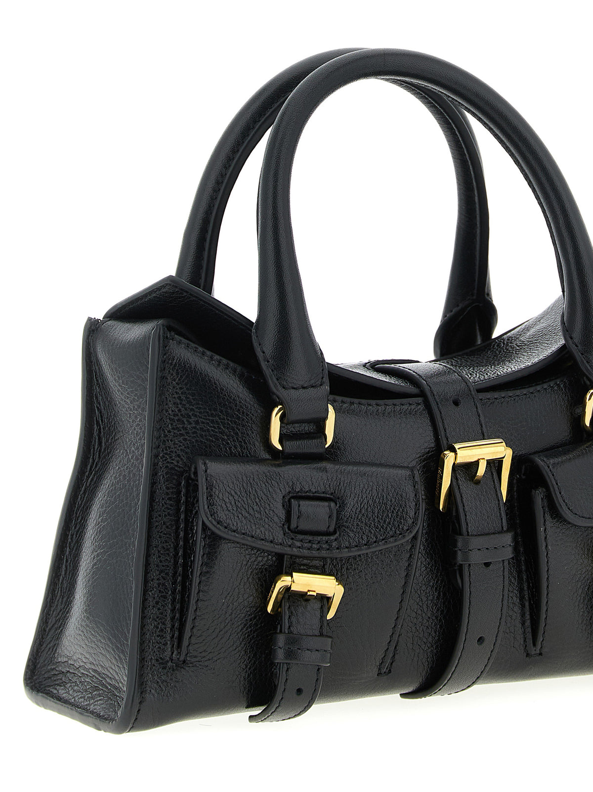 Black Calfskin Handbag