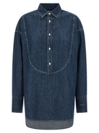 Blue Cotton Blouse
