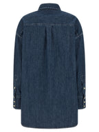 Blue Cotton Blouse