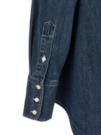 Blue Cotton Blouse