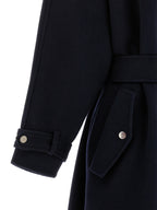 Blue Polyamide Coat