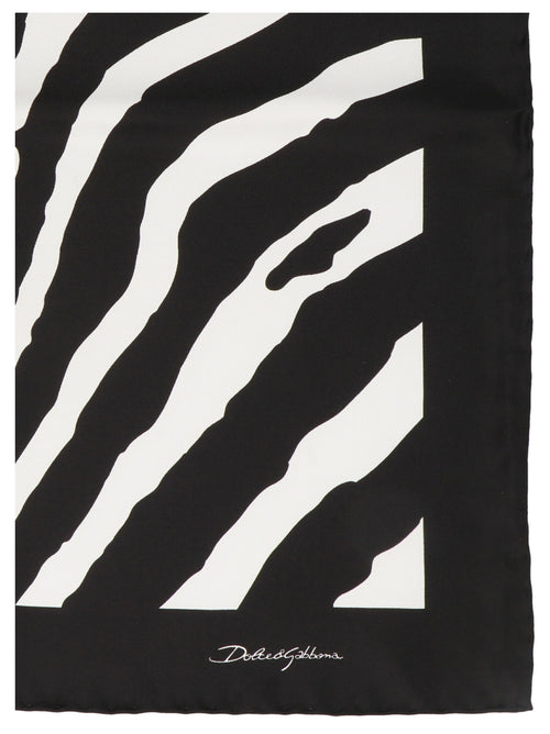 Bicolor Silk Scarf