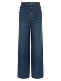 Blue Cotton Jeans Denim