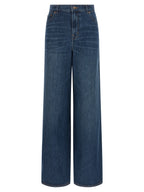 Blue Cotton Jeans Denim