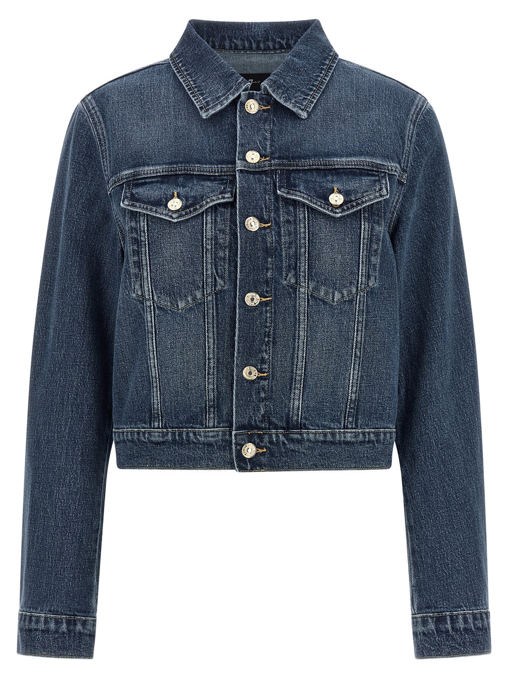 Blue Cotton Denim Jacket