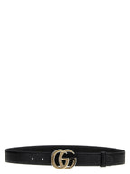 Black Calfskin Regular Belt
