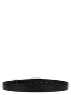 Black Calfskin Regular Belt