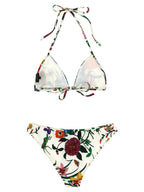 White Polyamide Bikini