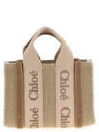 Multicolor Linen Handbag