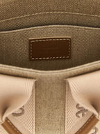 Multicolor Linen Handbag