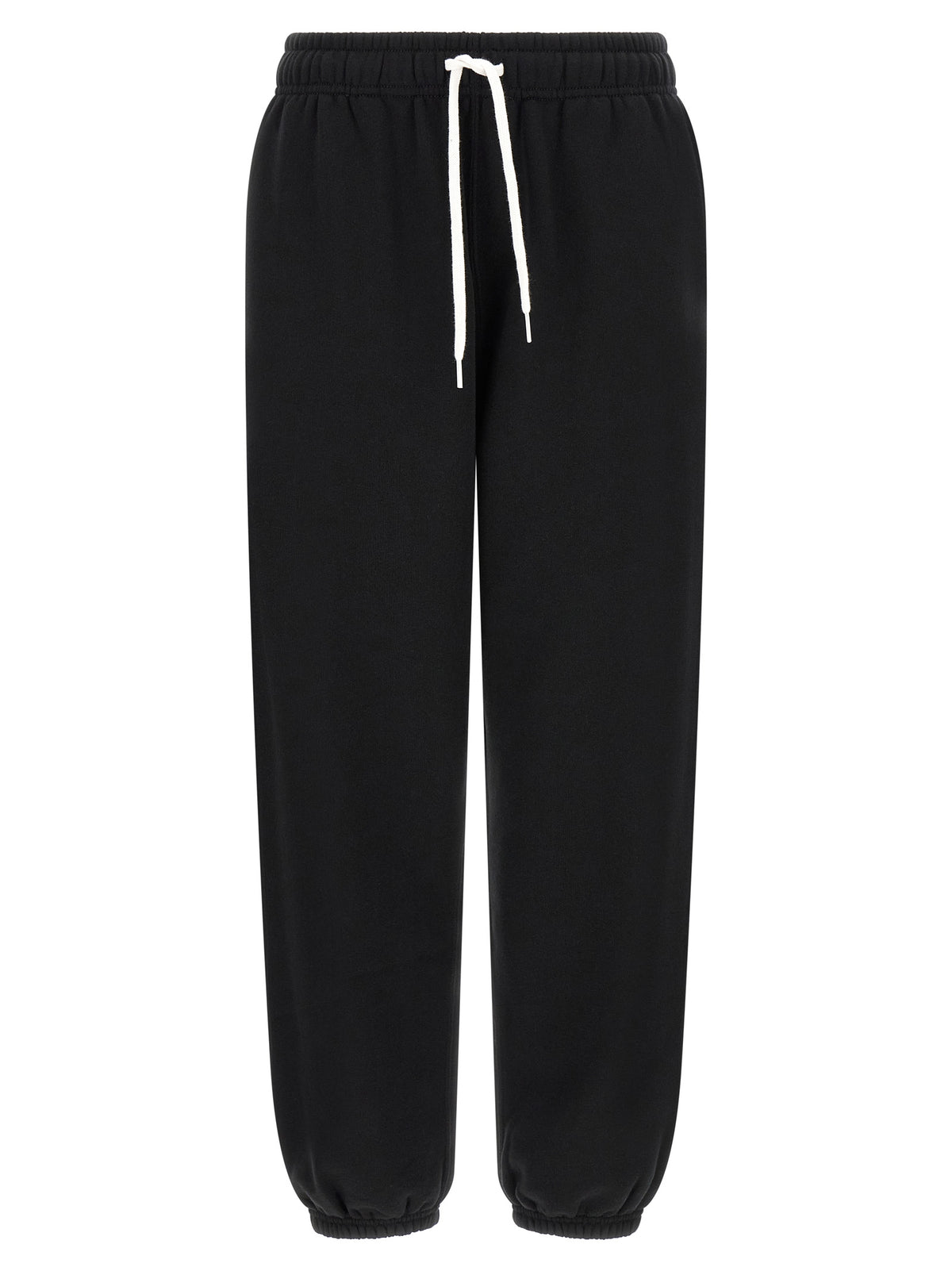 Black Cotton Joggers (Workout Pants)