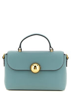 Blue Calfskin Handbag