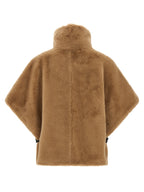 Beige Polyester Coat