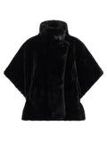 Black Polyester Coat