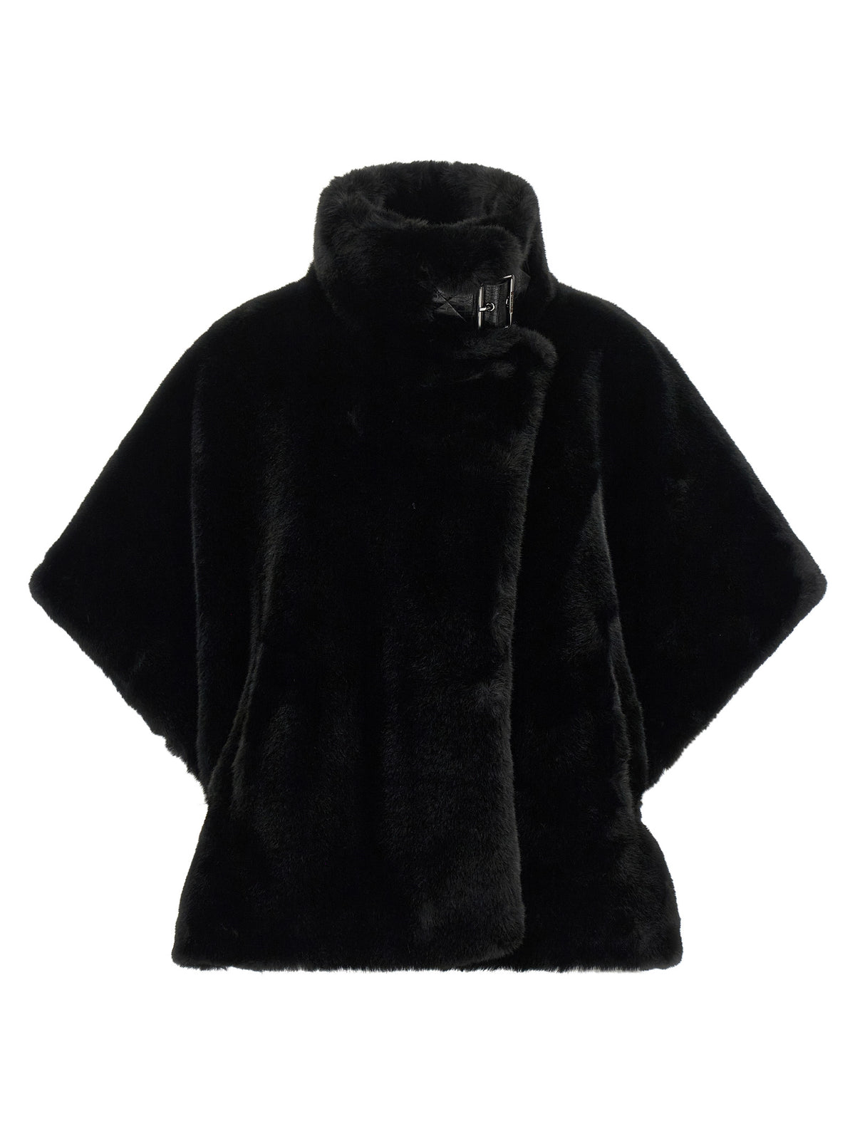 Black Polyester Coat