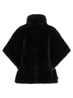 Black Polyester Coat