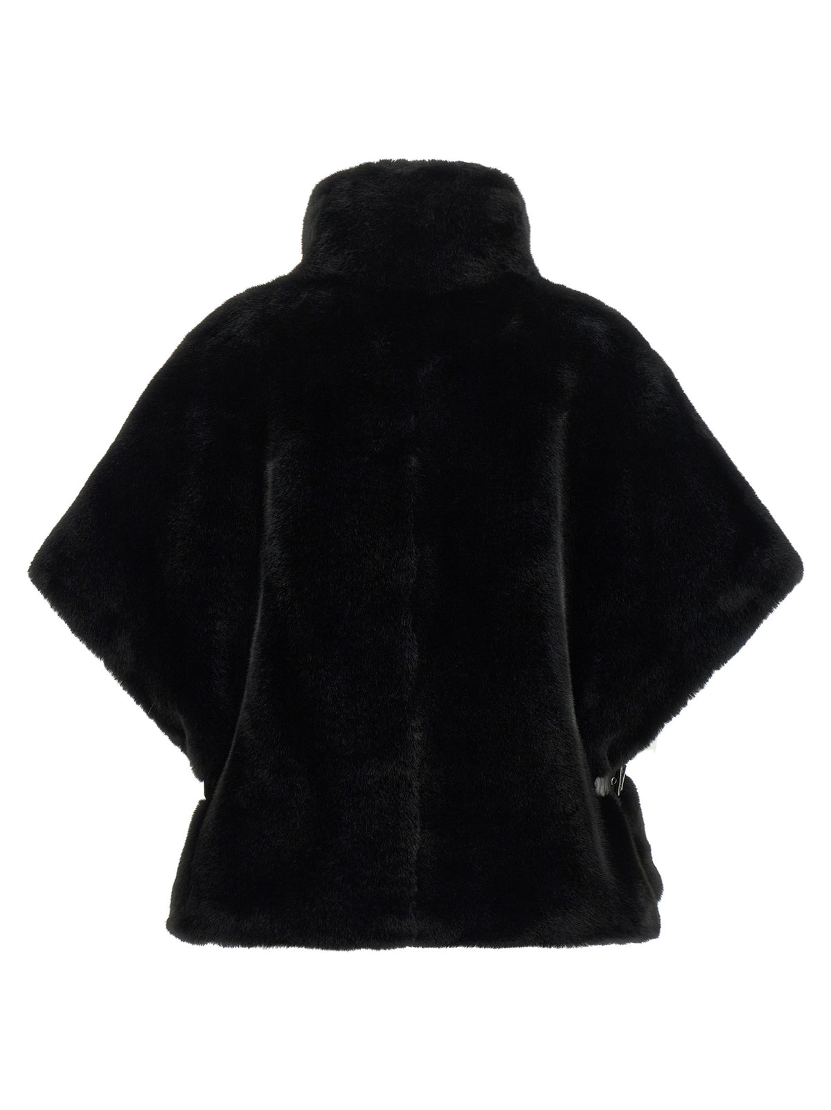 Black Polyester Coat