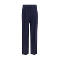 Blue Wool Oves Aries Pants