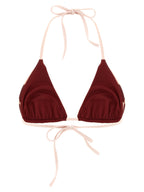 Bordeaux Polyester Bikini