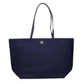 Blue Fabric Shoulder Bag